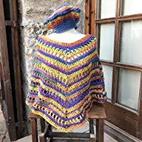 Ponchos a Crochet o Ganchillo Rectangulares